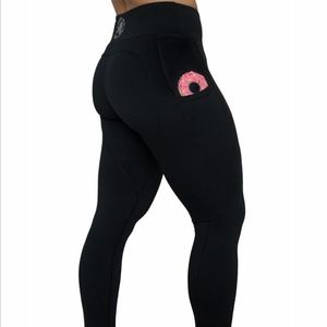 Donut Pocket Leggings by Feed Me Fight Me